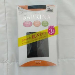 Black Silks Pantyhose x3